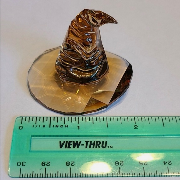 NEW Retired Swarovski Crystal 2021, HARRY POTTER Hogwarts Sorting Hat - Picture 6 of 9